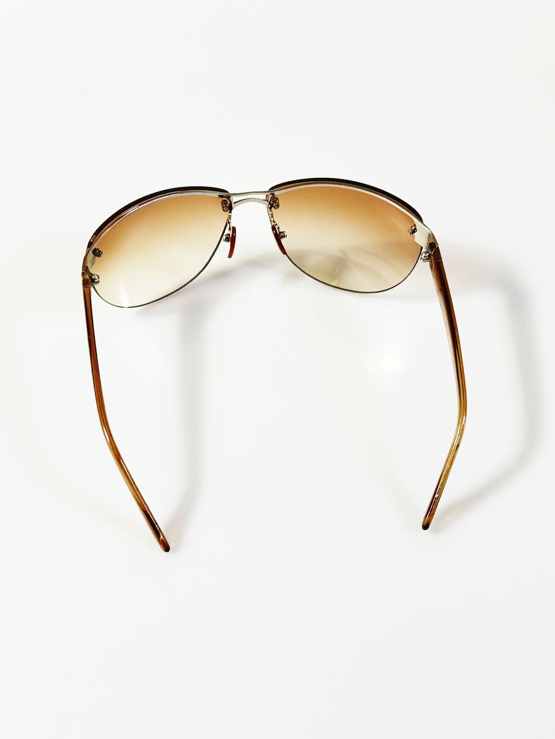 빅 무테 스퀘어 랩 어라운드 프레임 빈티지 틴트 선글라스 상품이미지5