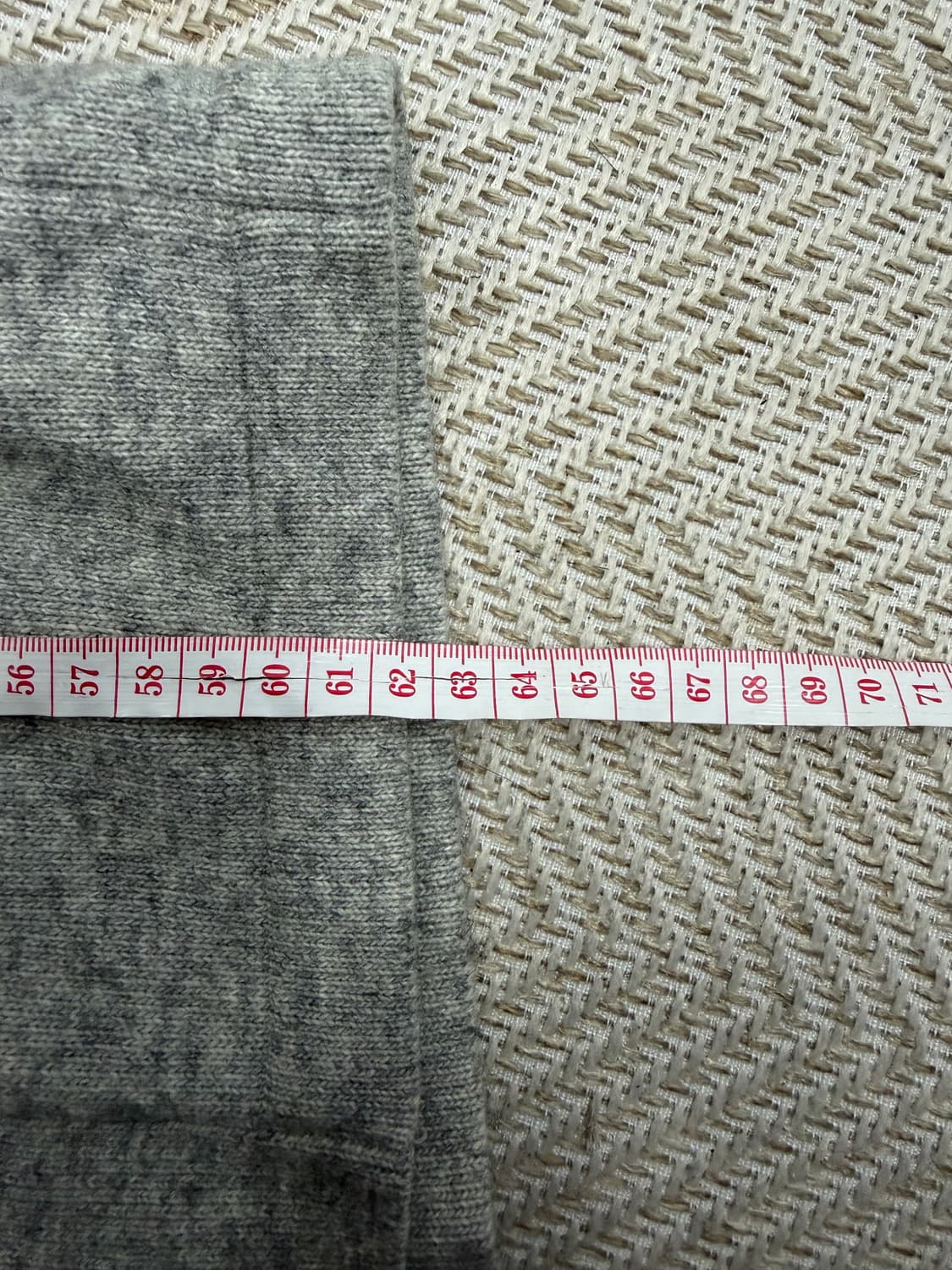 정품) SYSTEM 시스템 한섬 회색 가디건 90F 상품이미지7