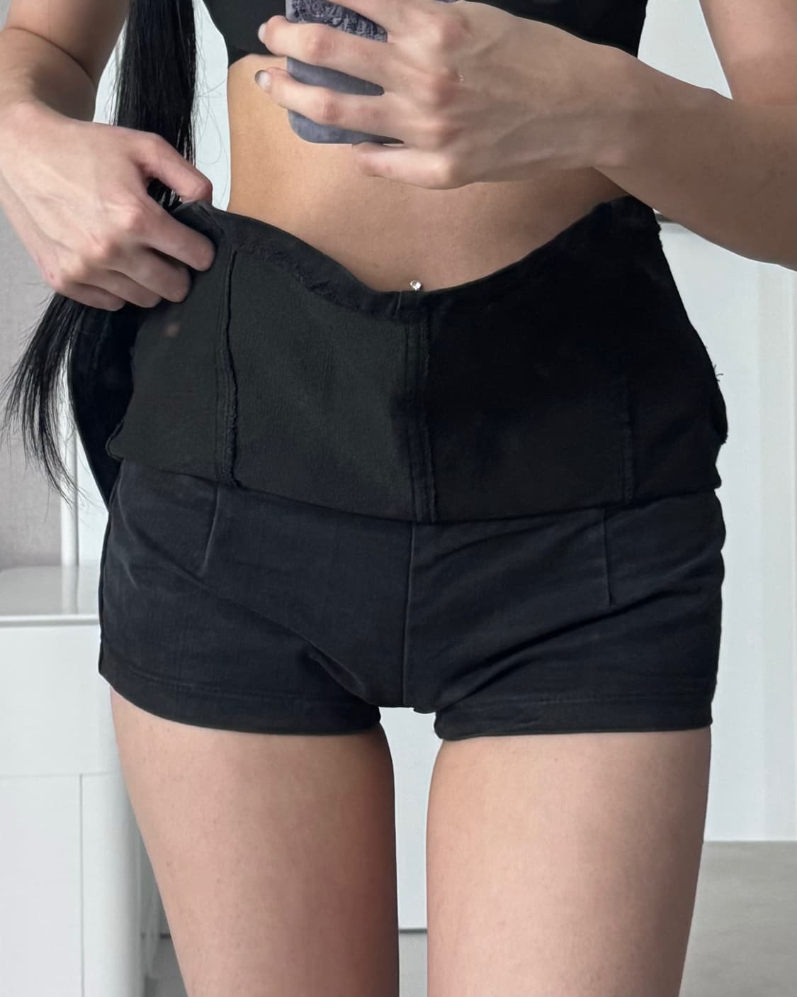 ༒ Low-rise mini skirt 상품이미지4