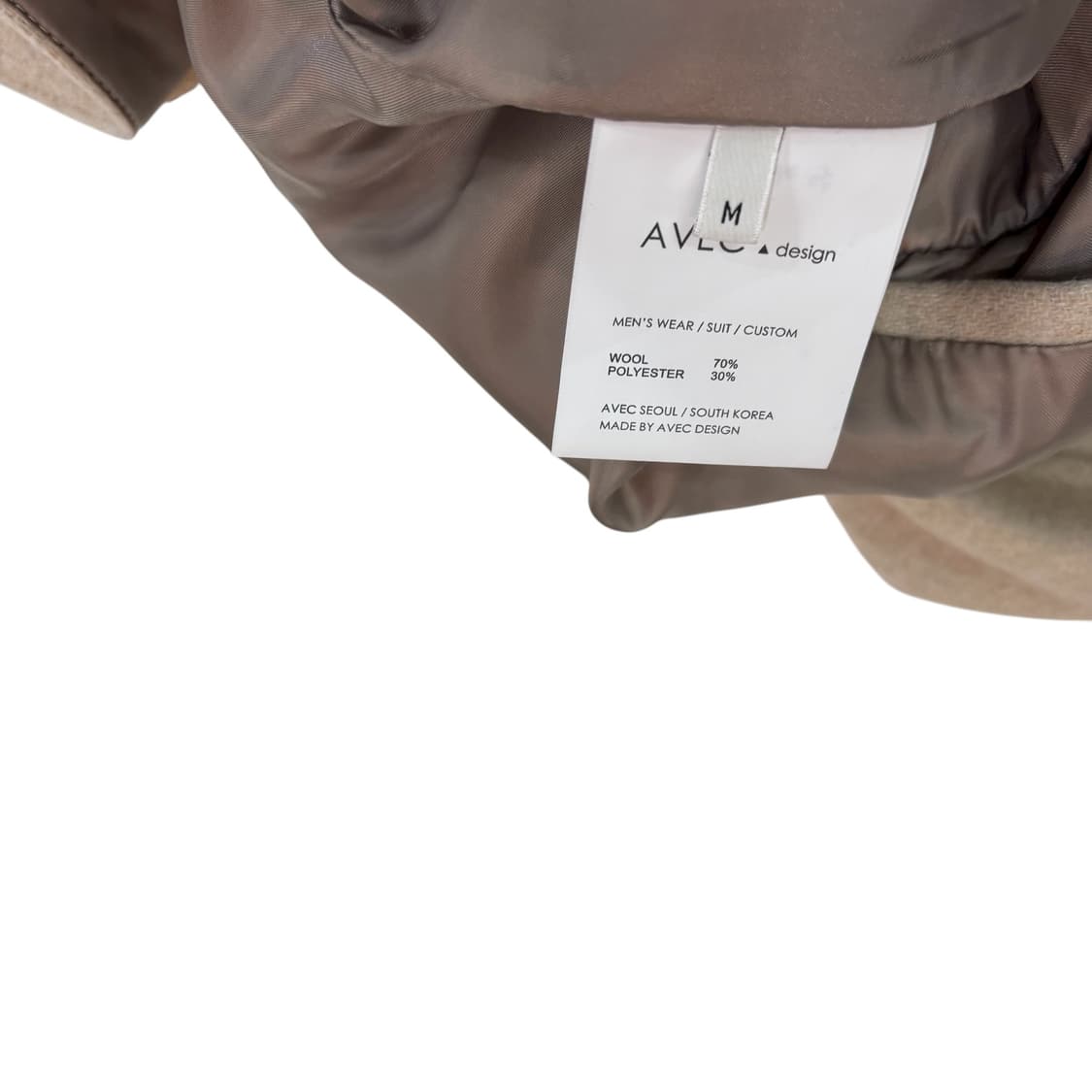 AVEC design 울 발마칸 코트 상품이미지4