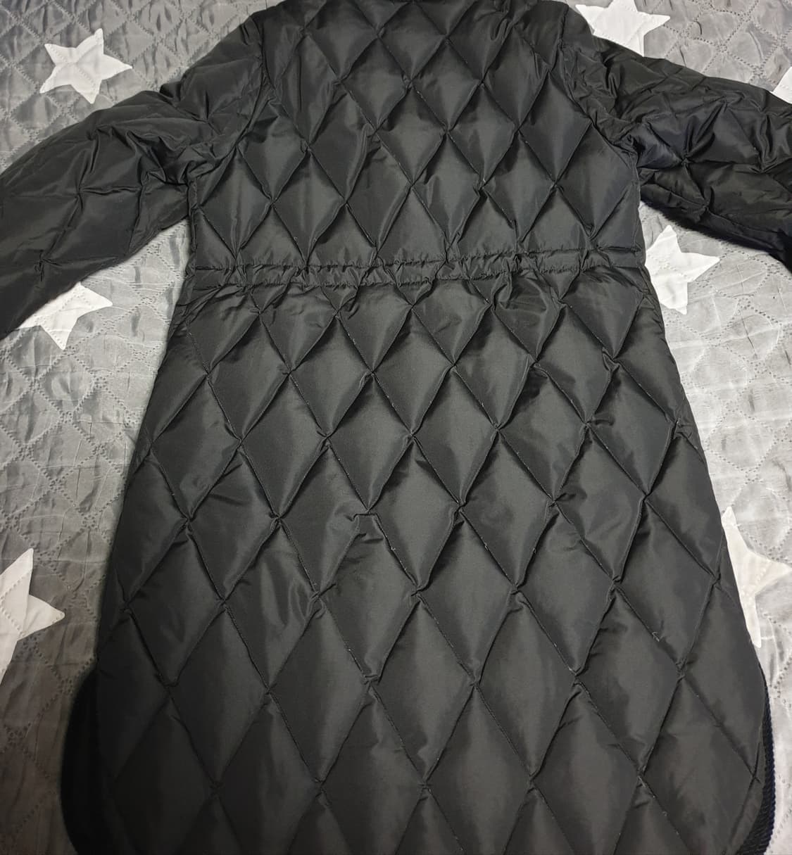 SOWOOL 구스다운 퀄팅 경량 롱패딩 블랙 (66) 상품이미지2