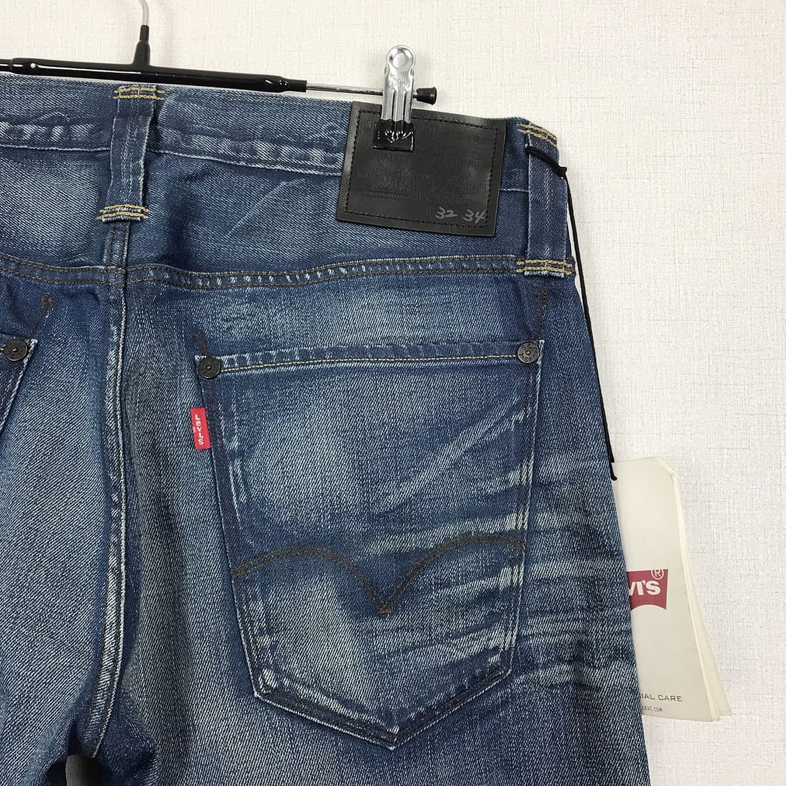 리바이스 Levi's 504 코팅진 데님 청바지 새상품 남성32 상품이미지7