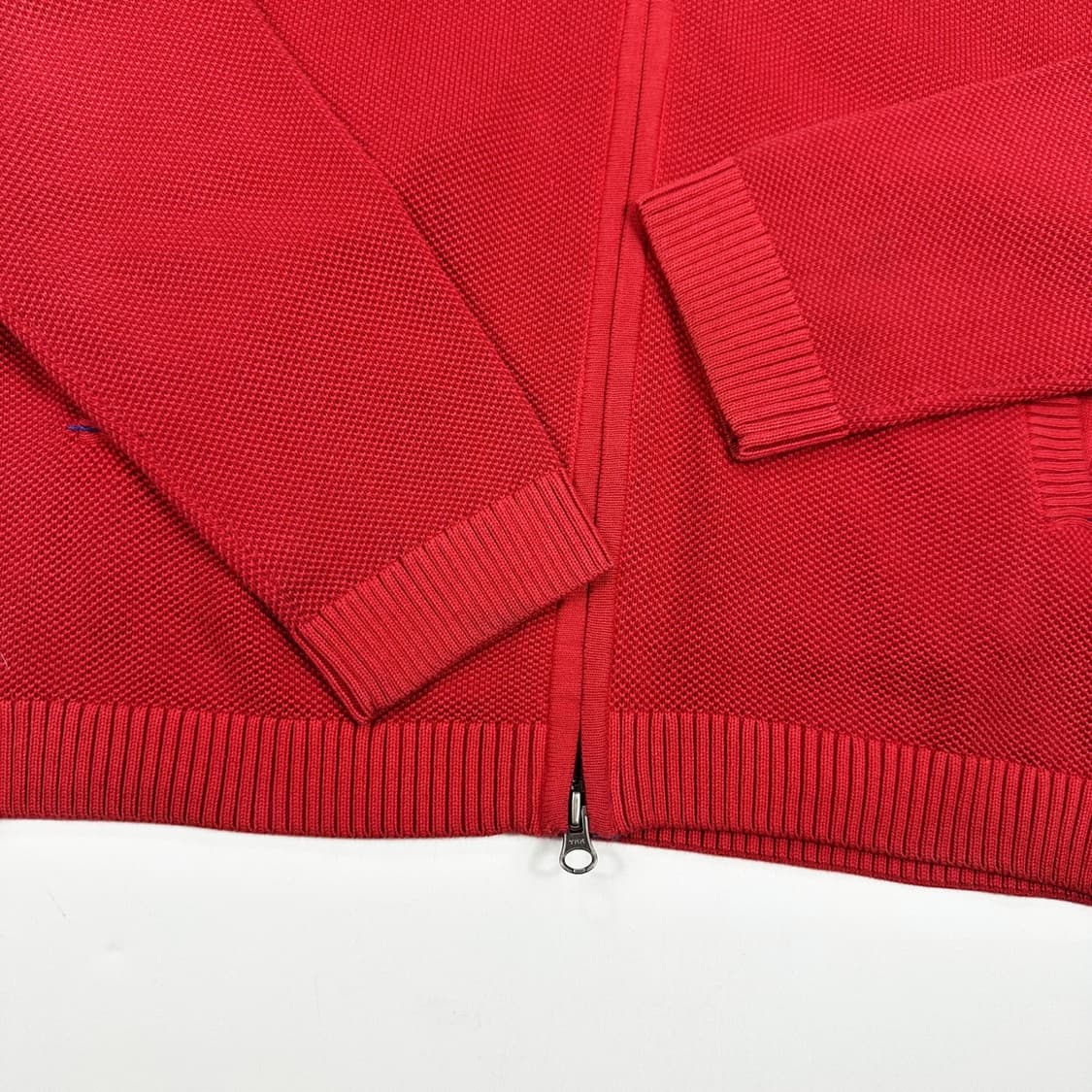타미힐피거 플래그 레드 니트 집업 (M) 상품이미지4