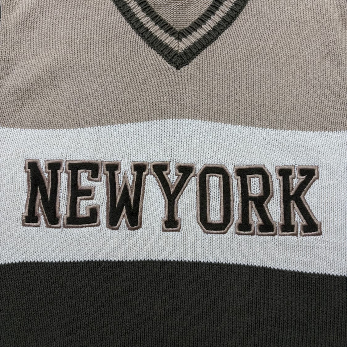 MLB 뉴욕양키즈 니트조끼 상품이미지3