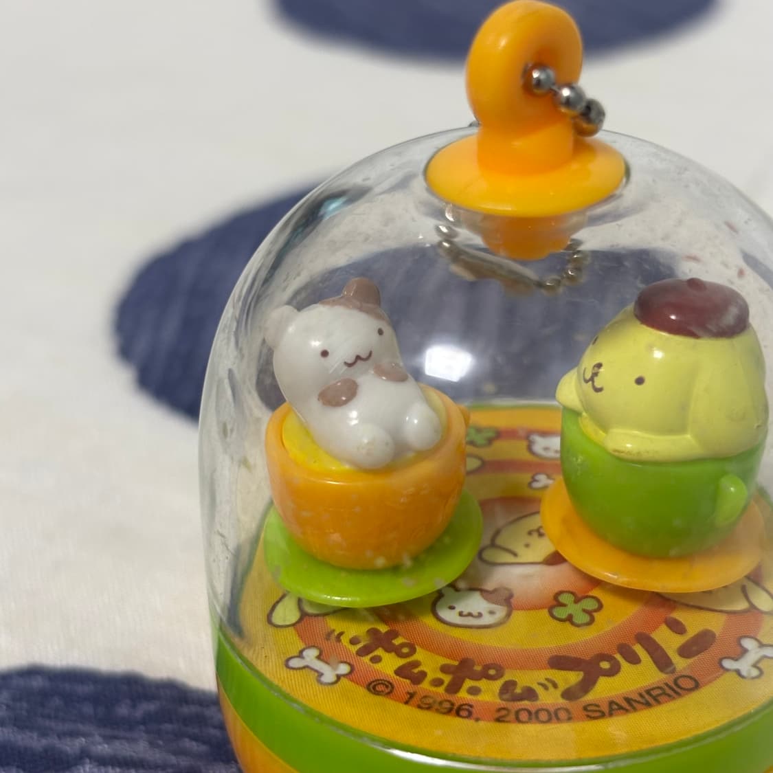 2000년 고전 산리오 폼폼푸린과 머핀 회전컵 (동영상 있음) 상품이미지2