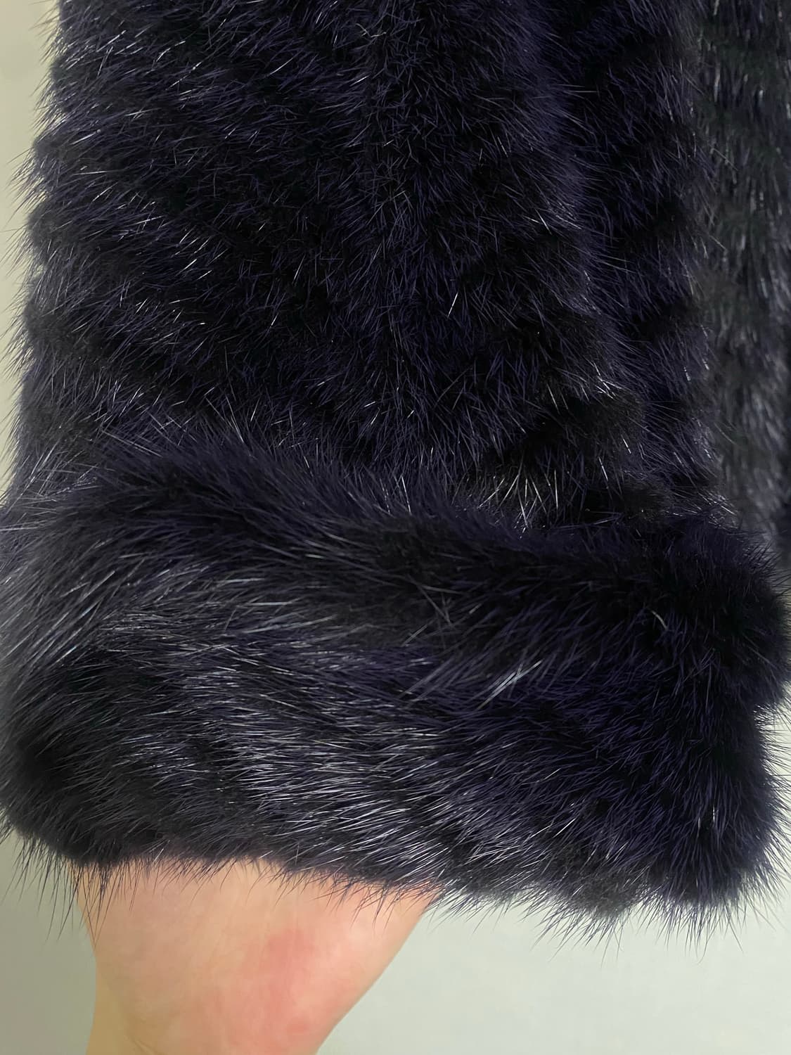 네이비 밍크자켓 상품이미지4