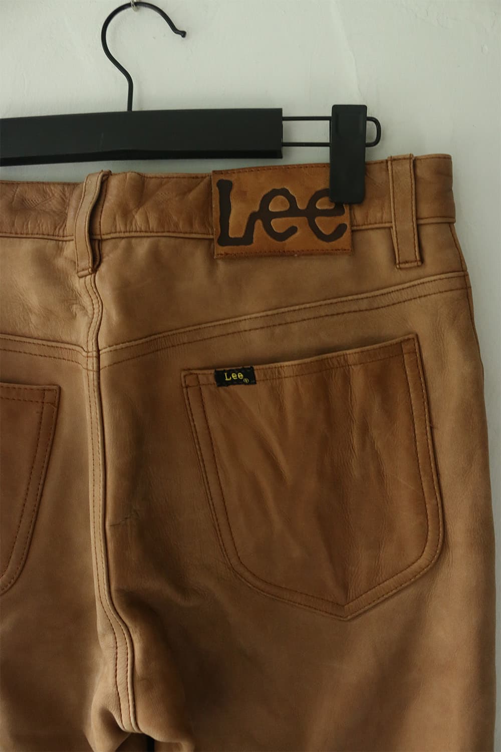 LEE 레더 부츠컷 팬츠 상품이미지7