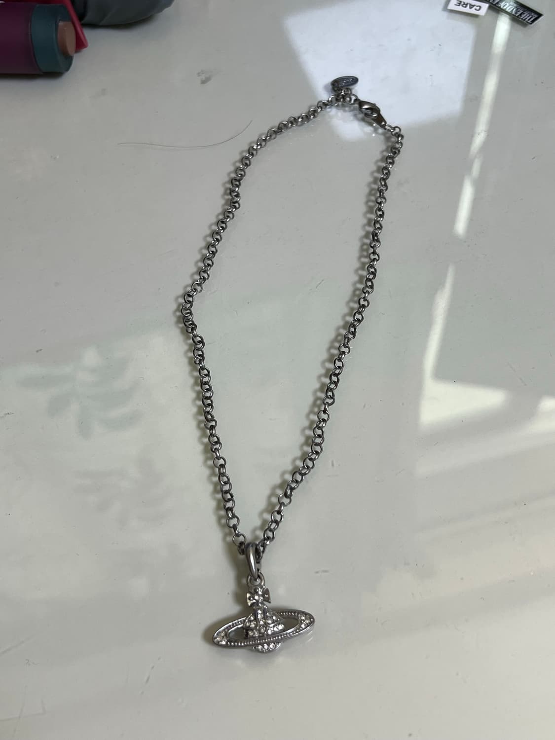 비비안웨스트우드 orb 목걸이 상품이미지2