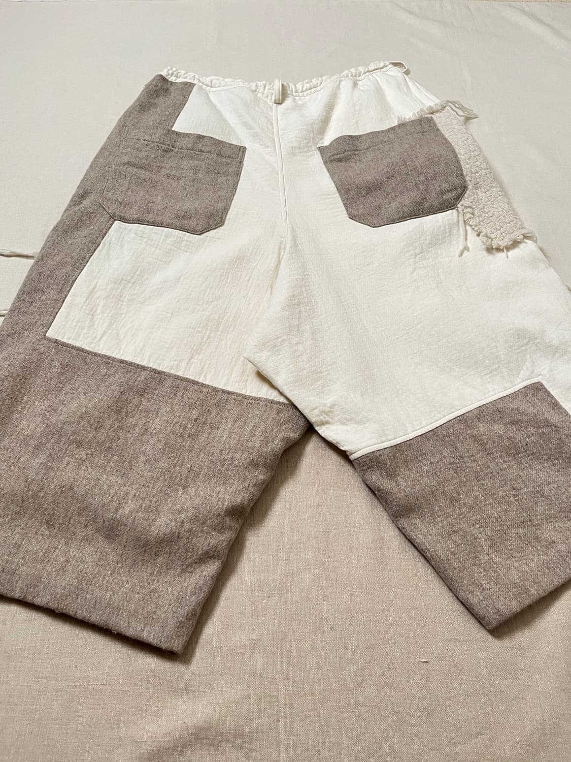 요지야마모토 패치워크 사루엘 팬츠 y’s yohji yamamoto 상품이미지5