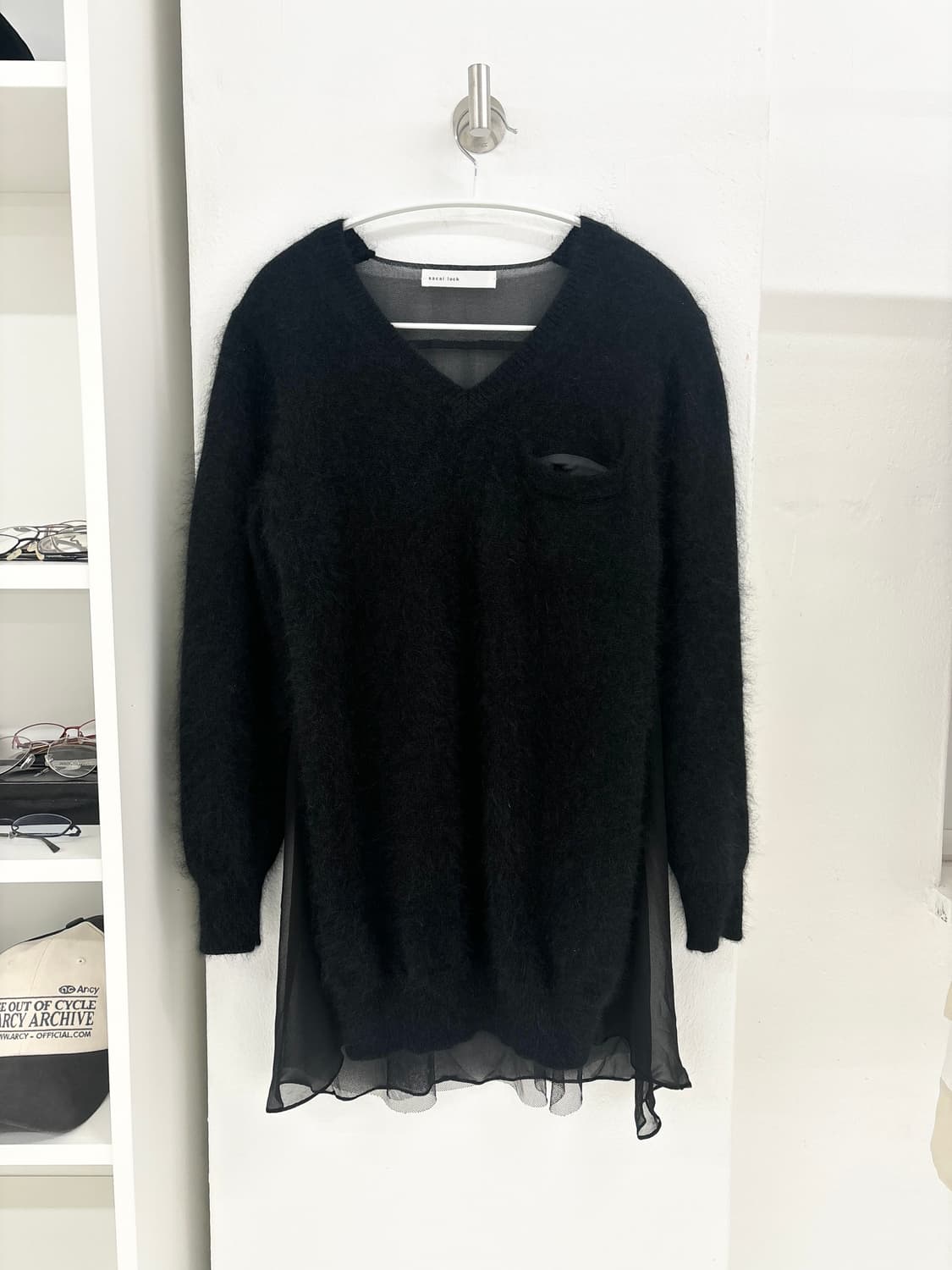 Sacai luck wool dress knit 상품이미지1