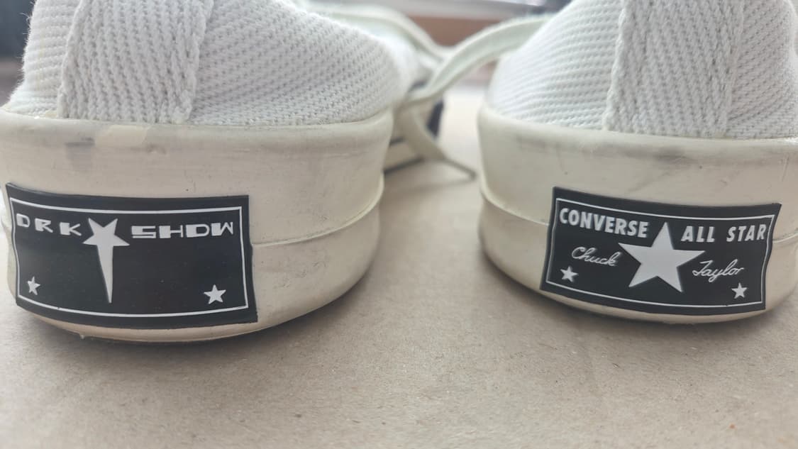 컨버스 릭오웬스 다크스타 아이보리  상품이미지5