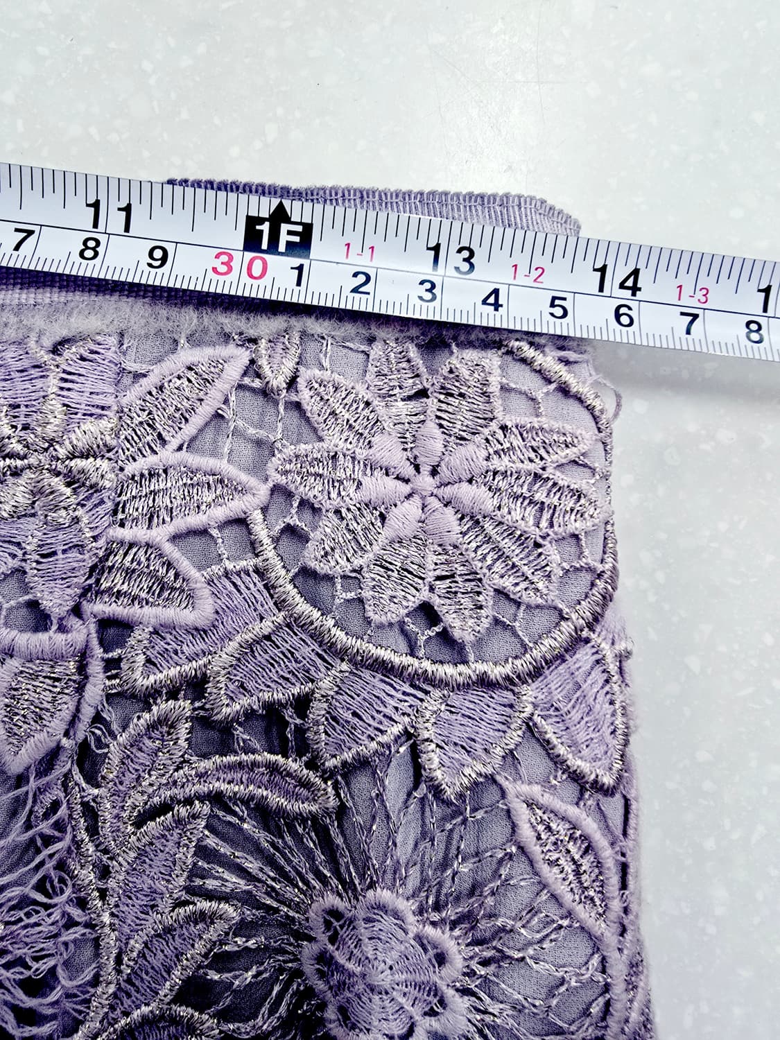 오즈세컨 레이스 스커트 퍼플 프릴 장식 상품이미지9