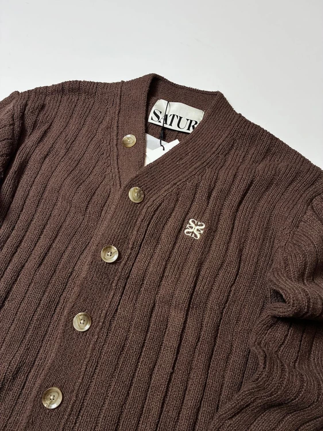 세터 23FW 파로 오버 사이즈 부클 가디건 PN8910 상품이미지3