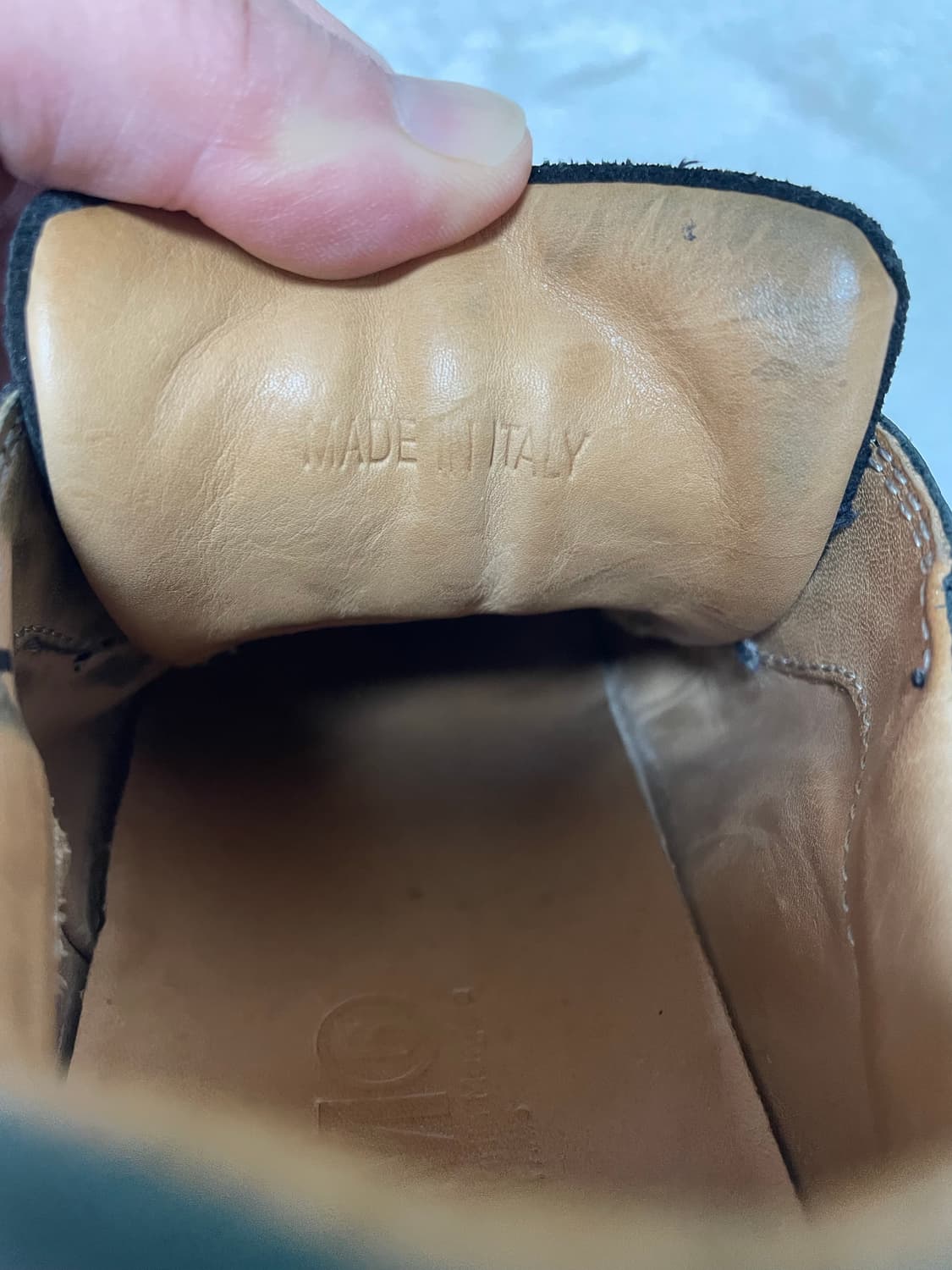 MM6 메종 마르지엘라 블랙 스니커즈 35 1/2 상품이미지8