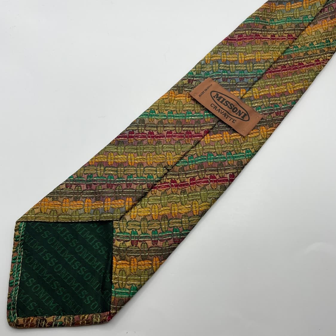 106) (MISSONI) 미쏘니 패턴 넥타이 상품이미지3