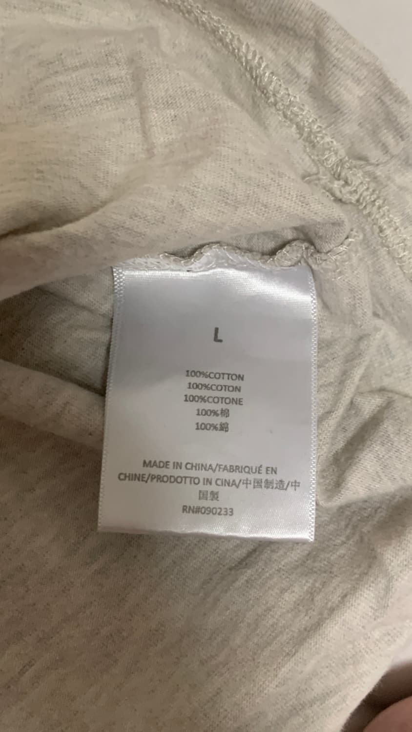 에센셜 더 코어 컬렉션 티셔츠 라이트 오트밀 상품이미지3