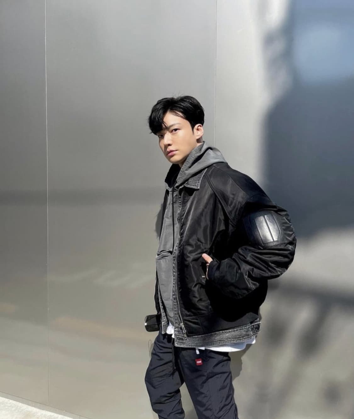 준지 데님 흑청 트러커 ma-1  상품이미지3