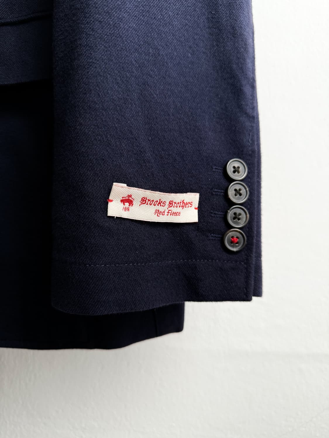 Brooks Brothers Red Fleece Cotton Blazer 상품이미지2