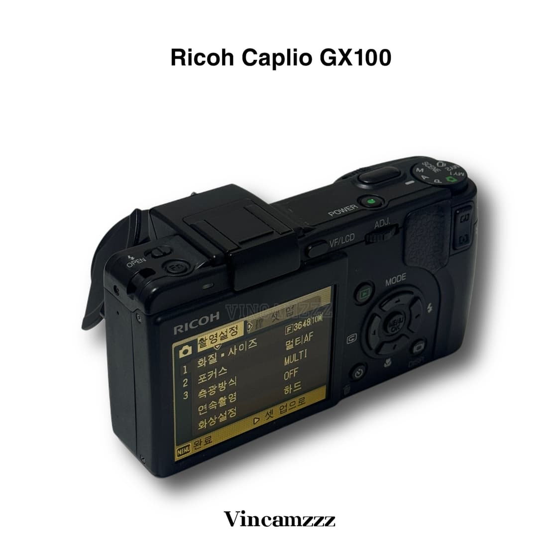 Ricoh 리코 Caplio 카프리오 GX100 디지털카메라 상품이미지7