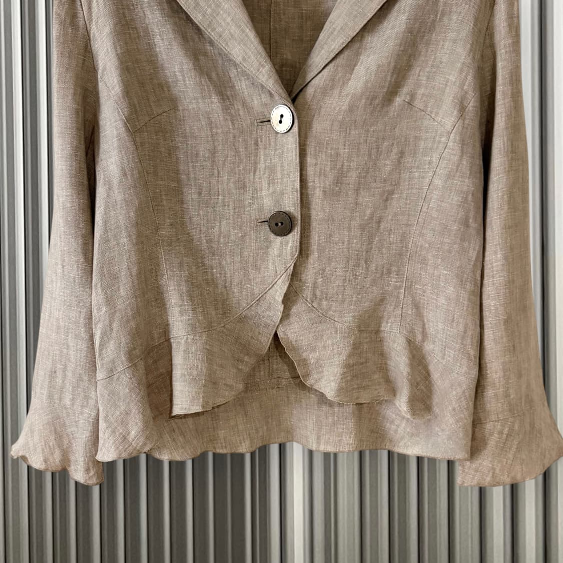 vintage linen Jacket 상품이미지3