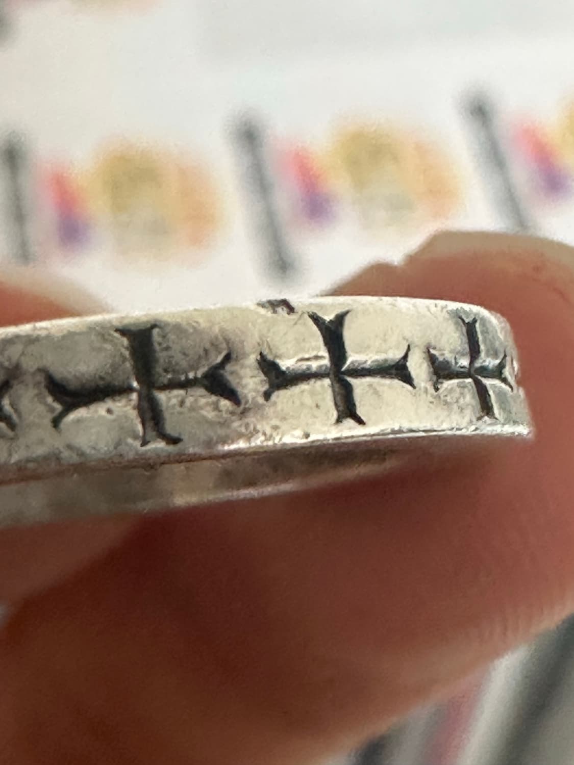 (US12) 크롬하츠 퍽유링 3mm 상품이미지5