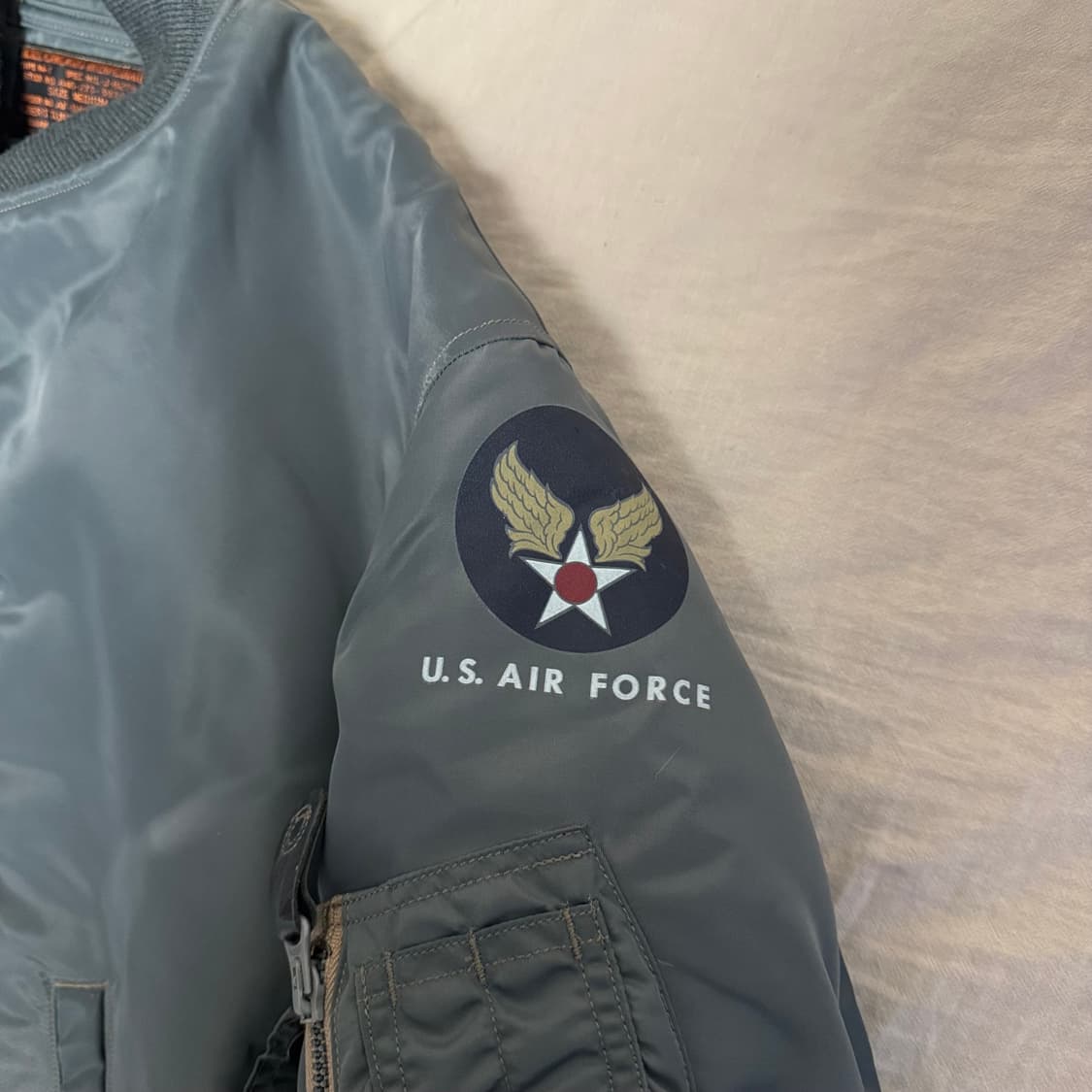 [M]버즈릭슨 알버트터너 ma-1 세이지그린 상품이미지2