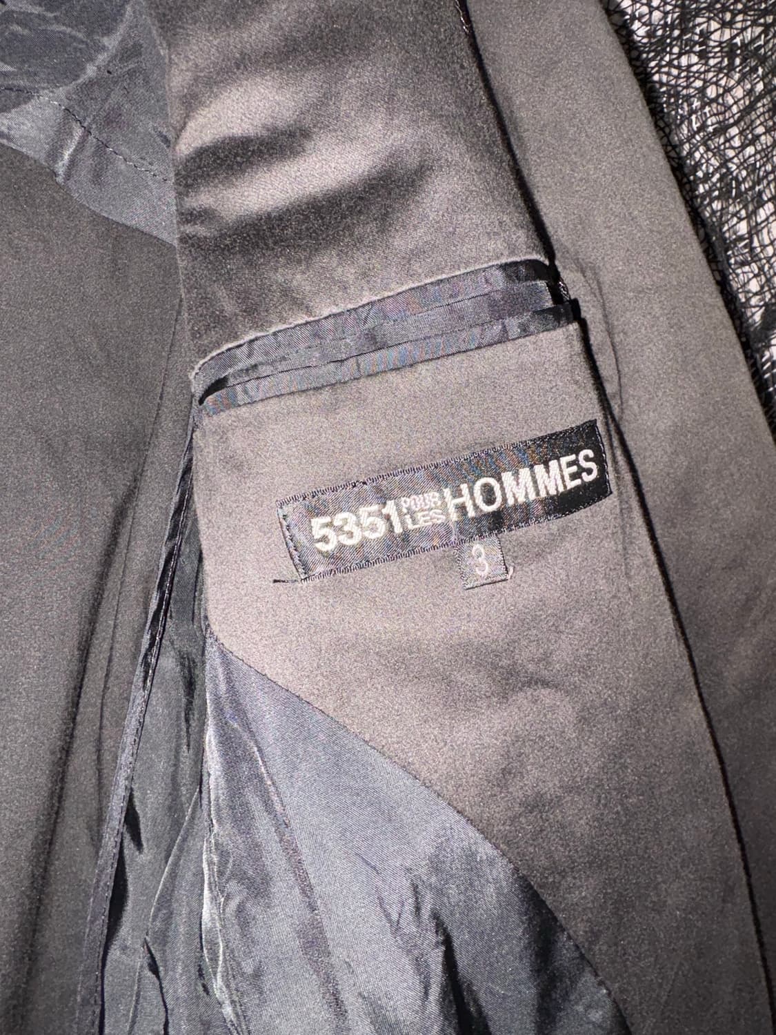 5351 pour les hommes one botton jacket 상품이미지6