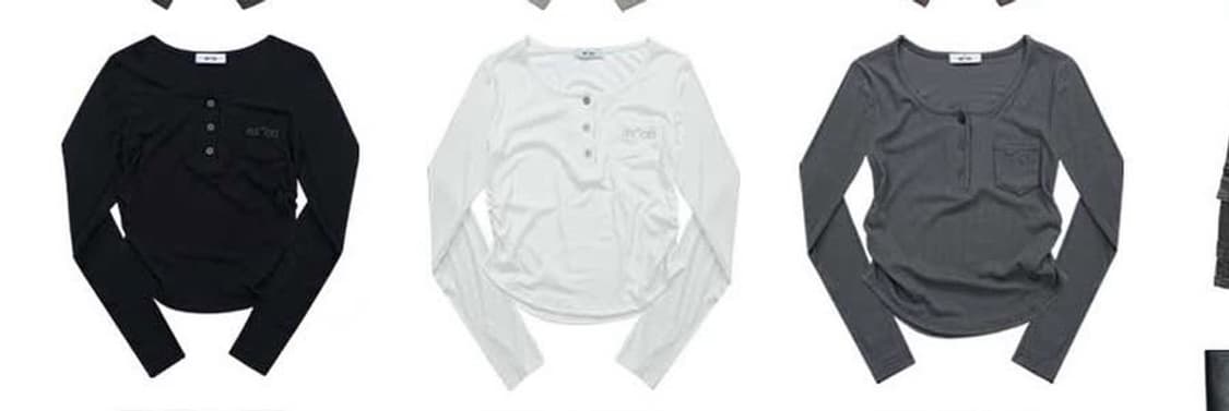 POKKY POCKET TEE / WHITE 상품이미지4