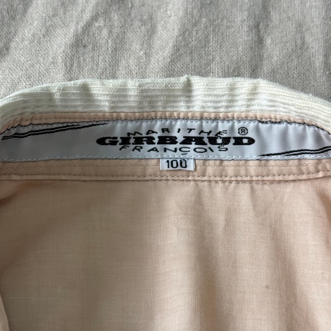 마리떼 90s 배색 울 체크셔츠 자켓 100 상품이미지6
