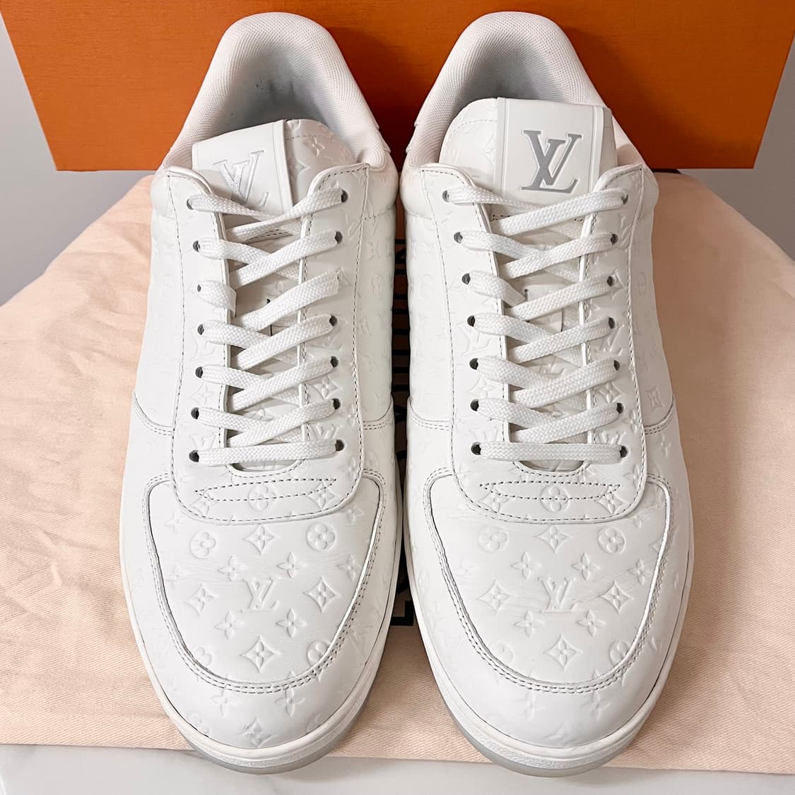 [S급/280] 루이비통 리볼리 화이트 스니커즈 신발 상품이미지2
