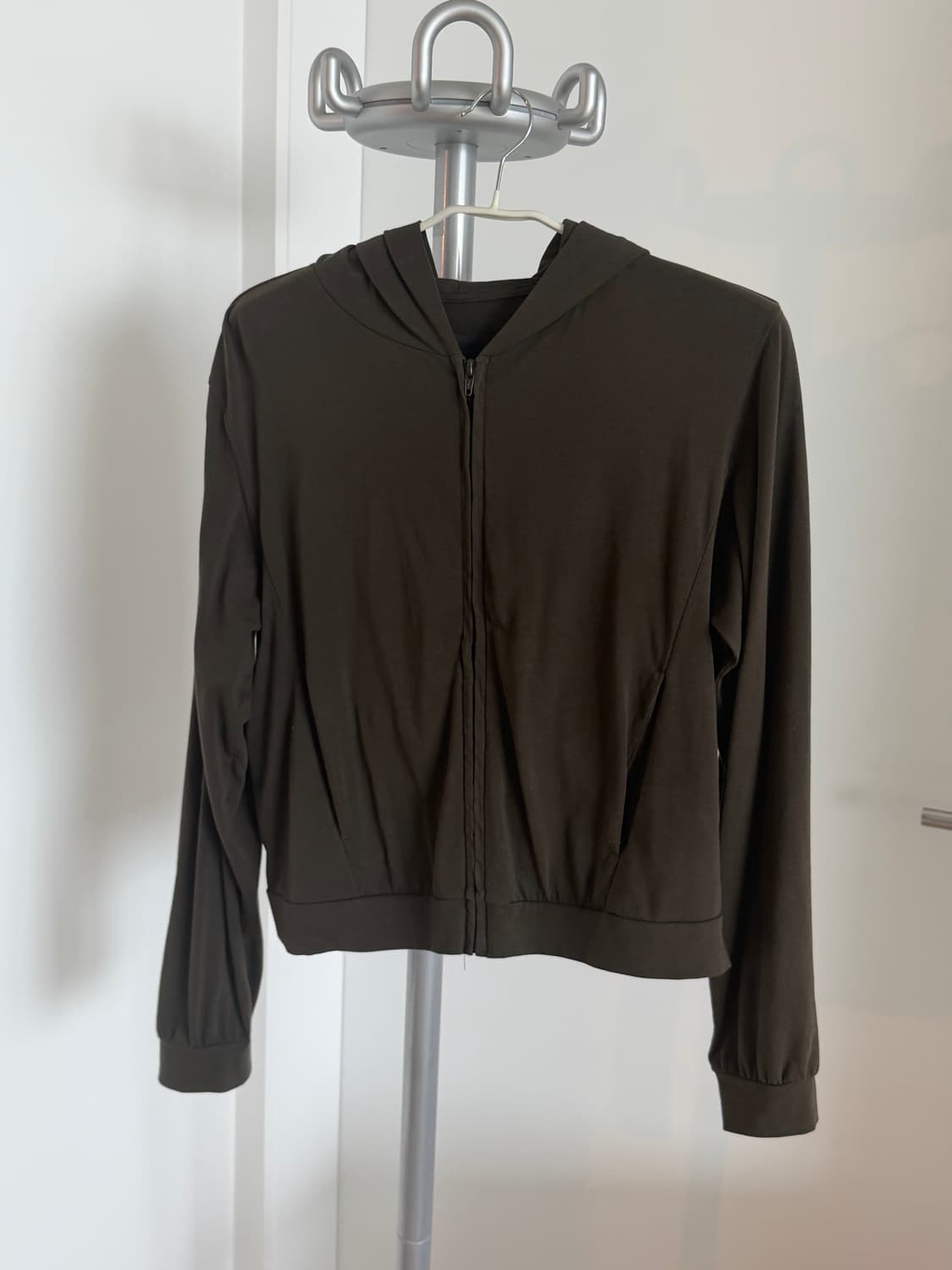 머듈 라운지 후드 올리브 01 상품이미지1