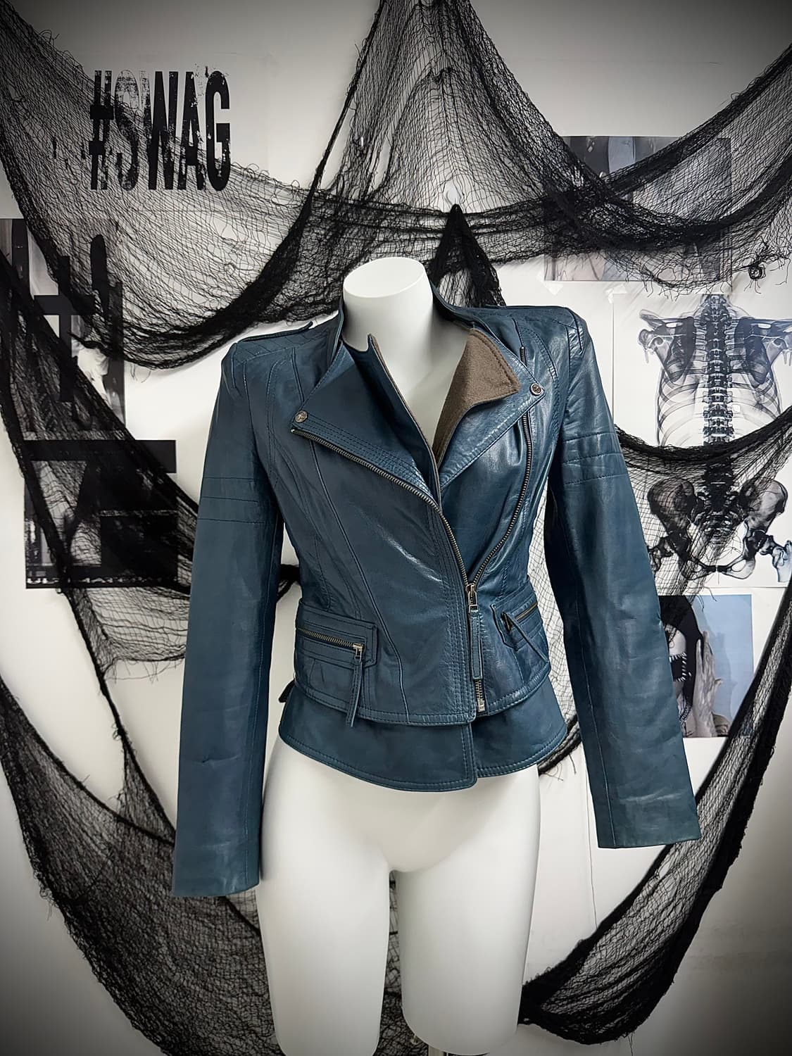 Real leather jacket 상품이미지7