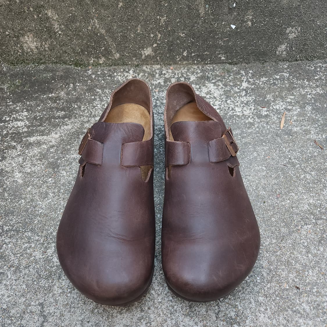 [39] 버켄스탁 버스턴 천연 오일드 가죽 닥크브라운 (250~255) 상품이미지2