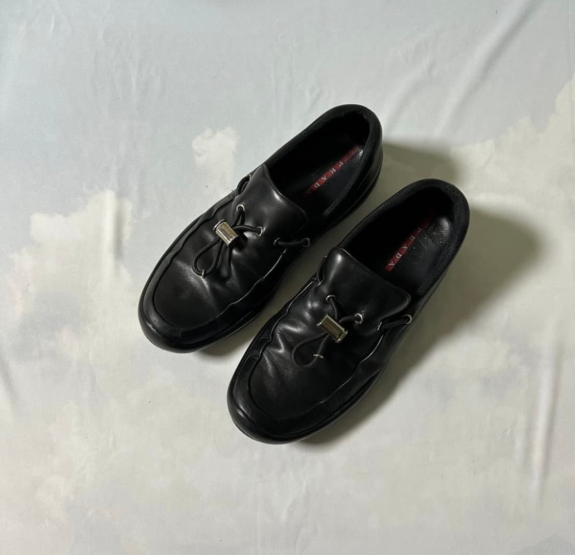 Prada nappa toggle slipon loafers 상품이미지1