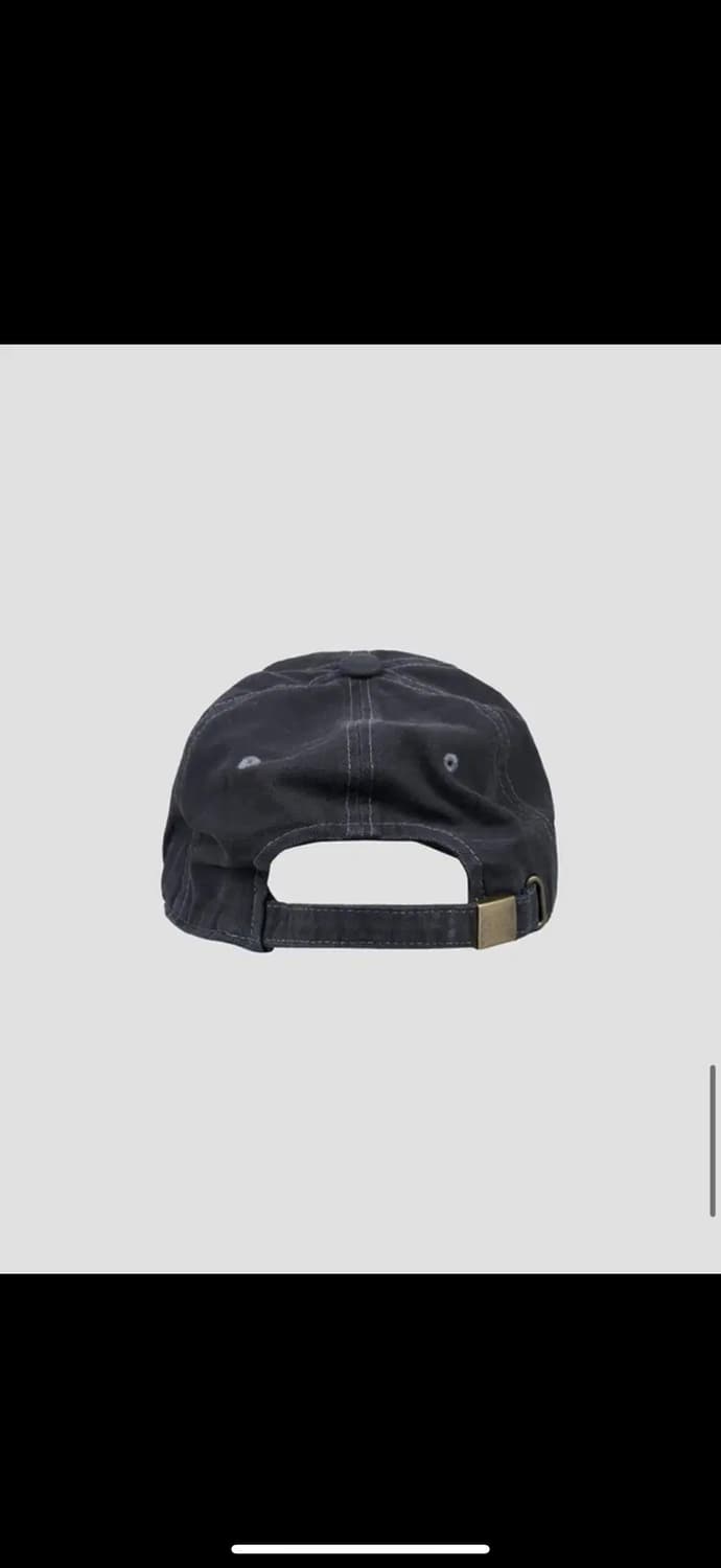 아포페니안 가먼트 워시드 옥스퍼드 볼캡 네이비 상품이미지7