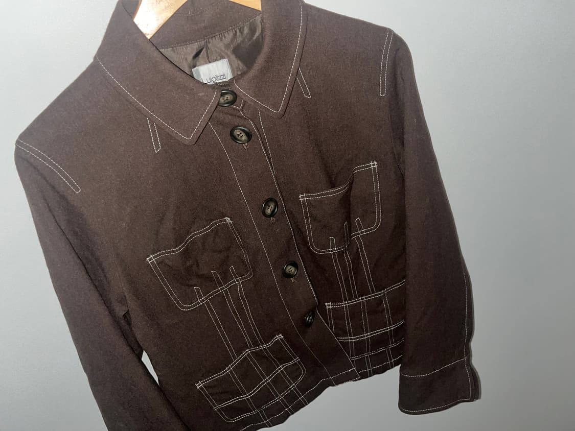 Stitch shirt jacket 상품이미지2