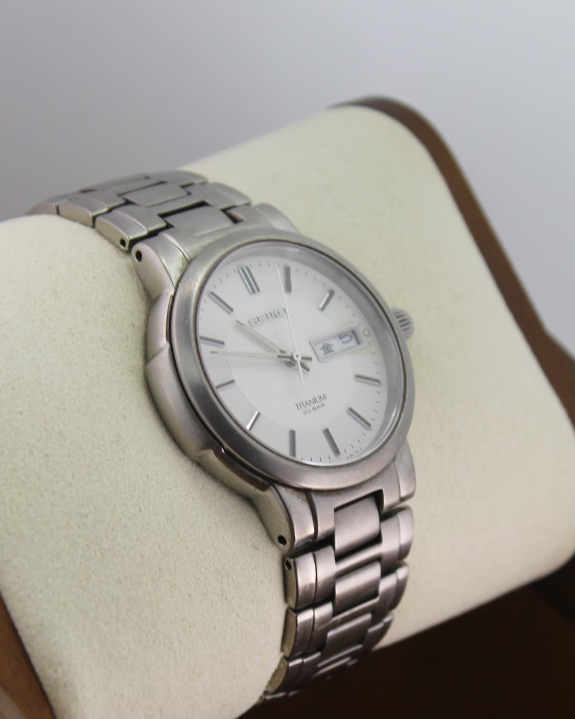 [Seiko] 세이코 티타늄 데이데이트 워치 상품이미지6