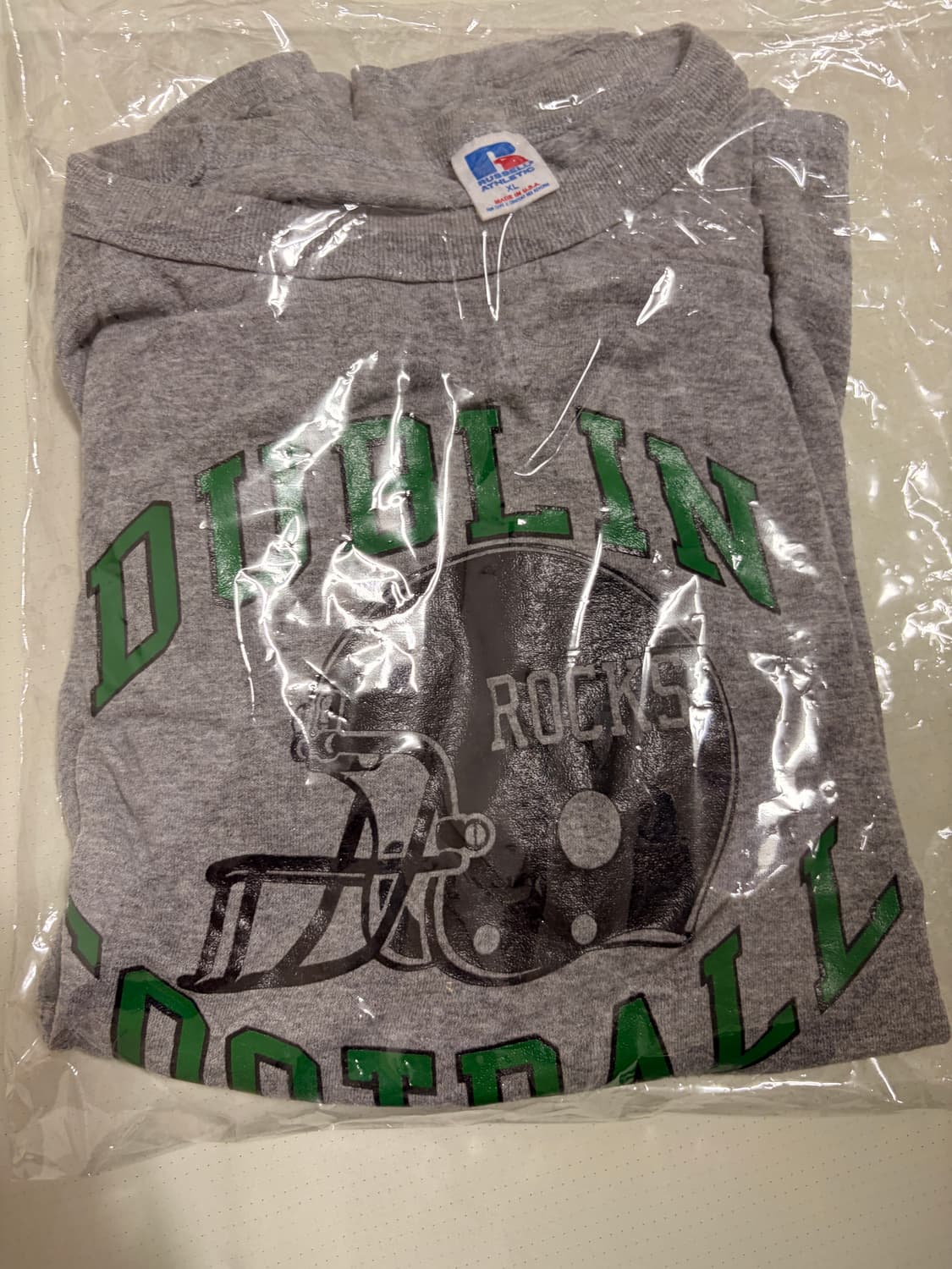90's Russell Athletic USA single stich T 상품이미지3