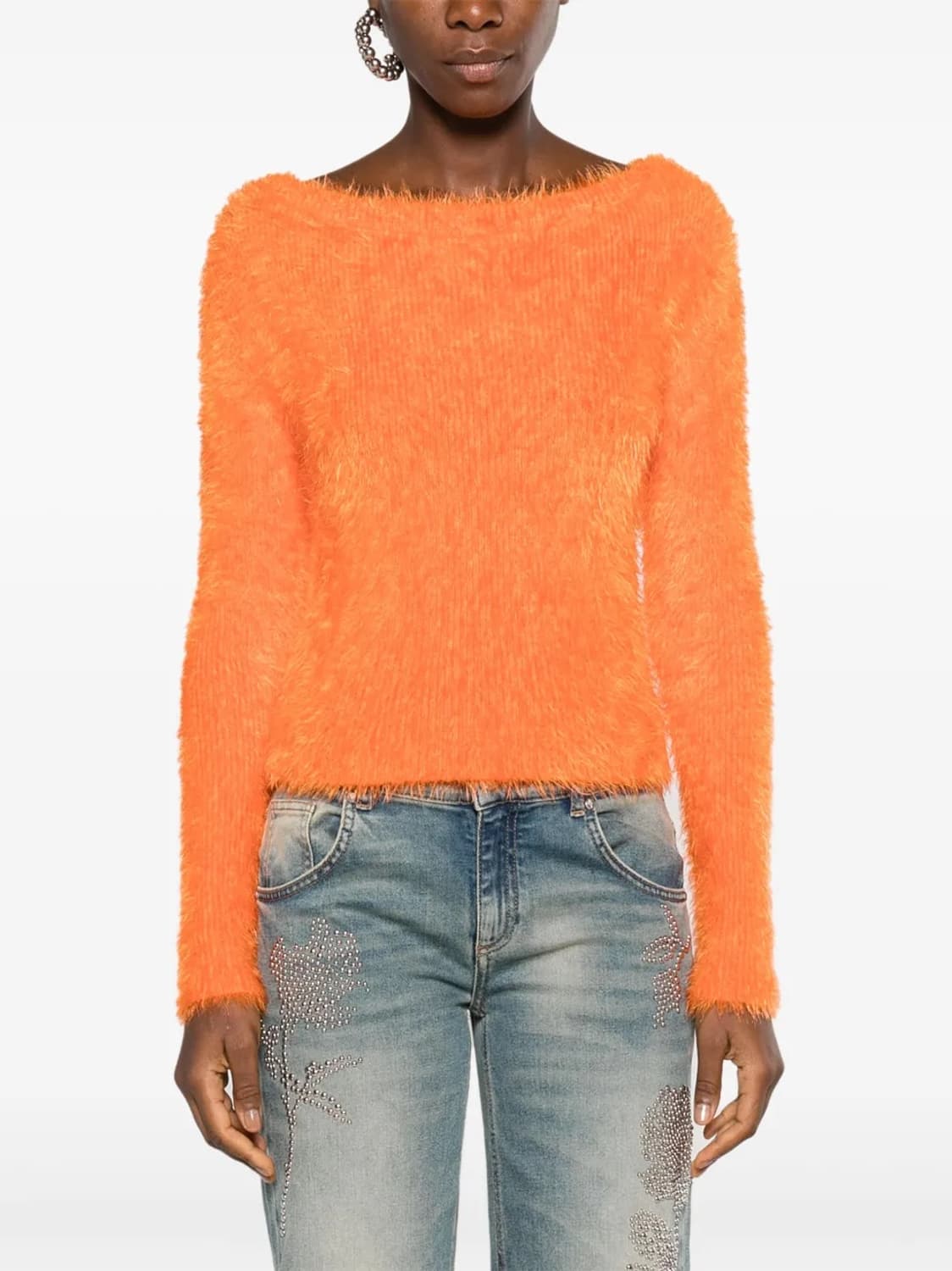 MARINE SERRE 마린 세르 크레센트 모티프 니트 스웨터 니트   상품이미지2