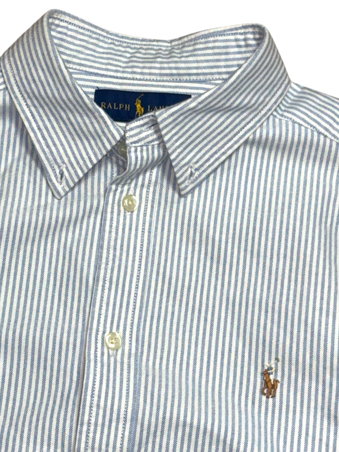폴로 랄프로렌 옥스포드 스카이블루 셔츠 상품이미지5
