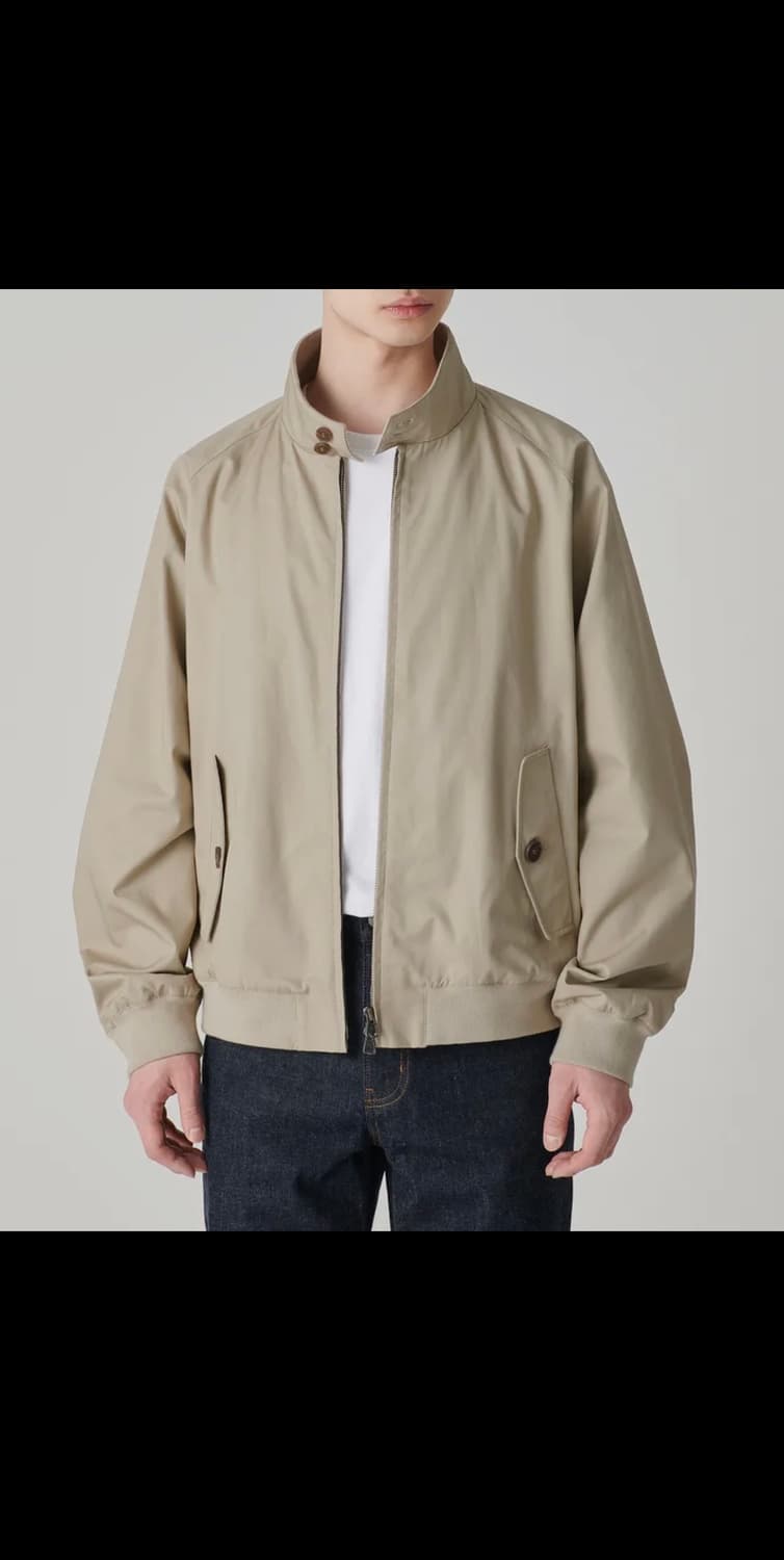 무탠다드 해링턴 자켓 베이지 상품이미지1