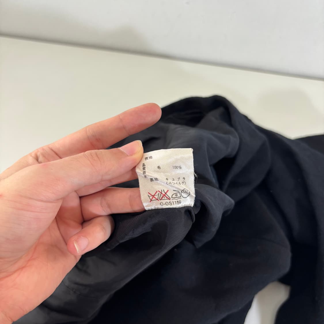 우먼M CLERMONT 블랙 논카라 모 블레이져 상품이미지6