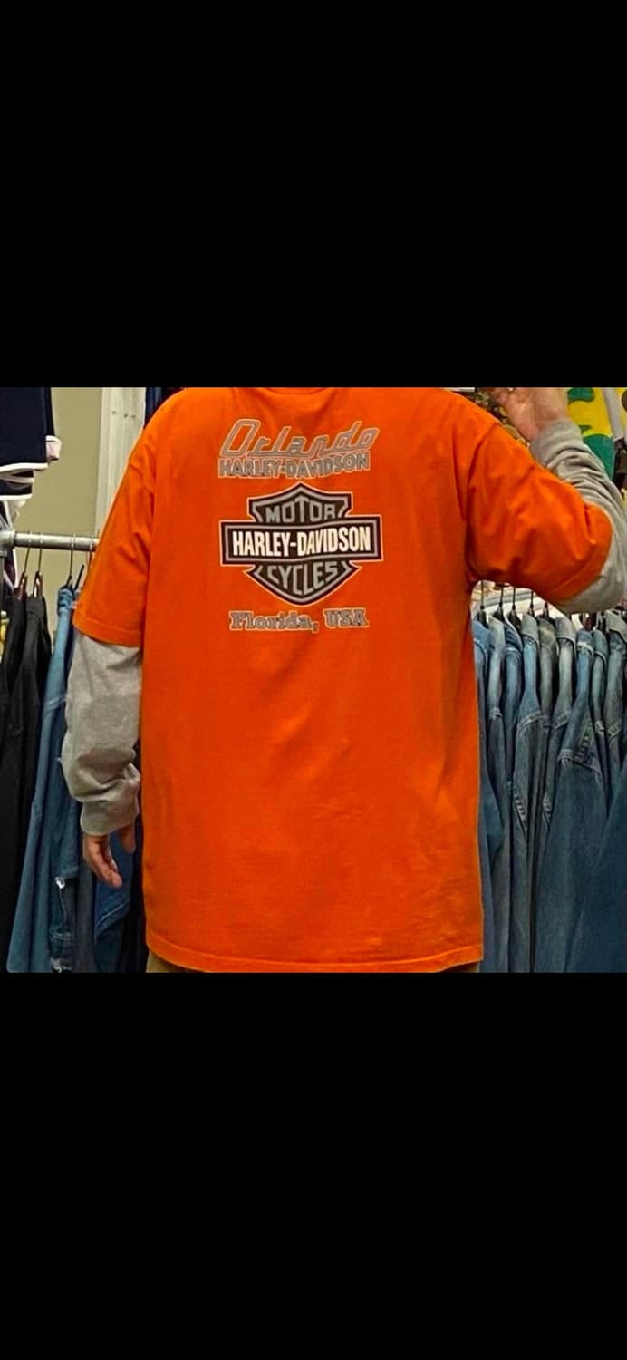 대장급 06년 USA 할리데이비슨 플로리다 올랜도 반팔티 상품이미지3