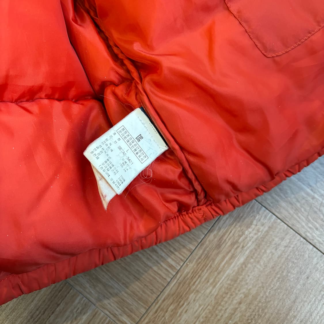 폴로 랄프로렌 오렌지 후드 덕다운 푸퍼 자켓 상품이미지10