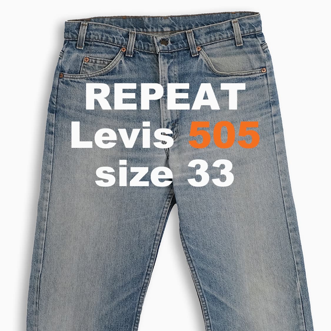 리바이스 505 오렌지탭 80s USA 33 사이즈 OR5053491 상품이미지1