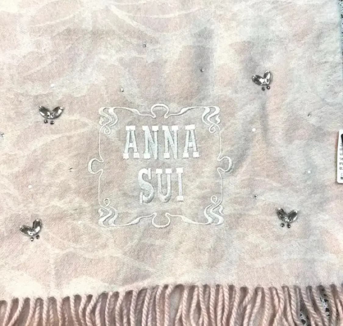 ANNA SUI 안나수이 대장 히메갸루 로걀 달천 나비큐빅 비쥬 목도리 상품이미지2