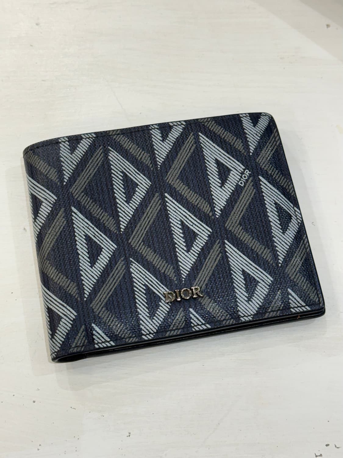 디올 CD 다이아몬드 캔버스 반지갑 상품이미지2