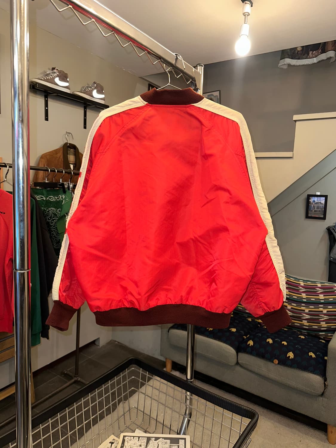 90’s Lee Storm Rider USA bomber jacket 상품이미지8