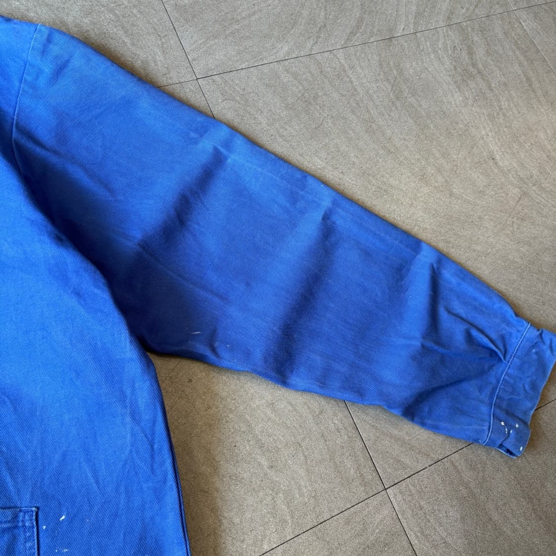 90년대 빈티지 프랑스 생산 프렌치 워크 트윌코튼 자켓 상품이미지5