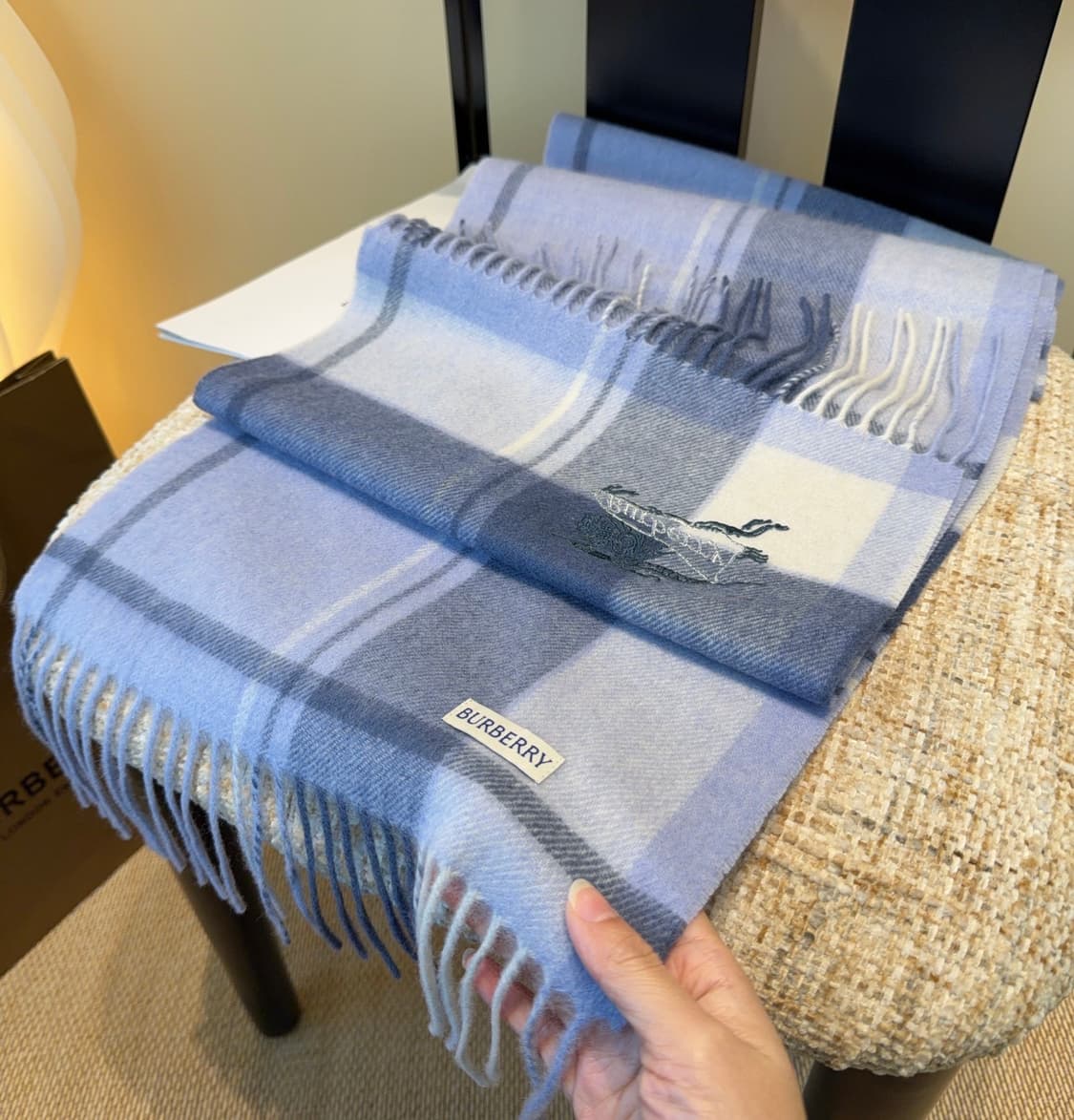 버버리 리버서블 스카프 100% 램스울
 상품이미지5